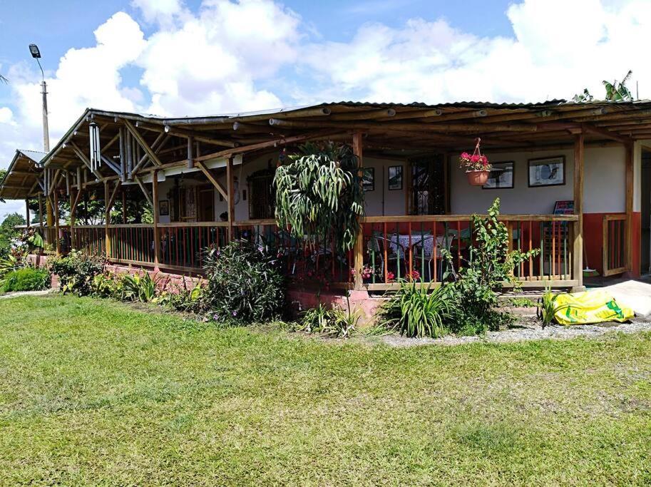 Finca En El Quindio Arrullo Cafetero كويمبايا المظهر الخارجي الصورة